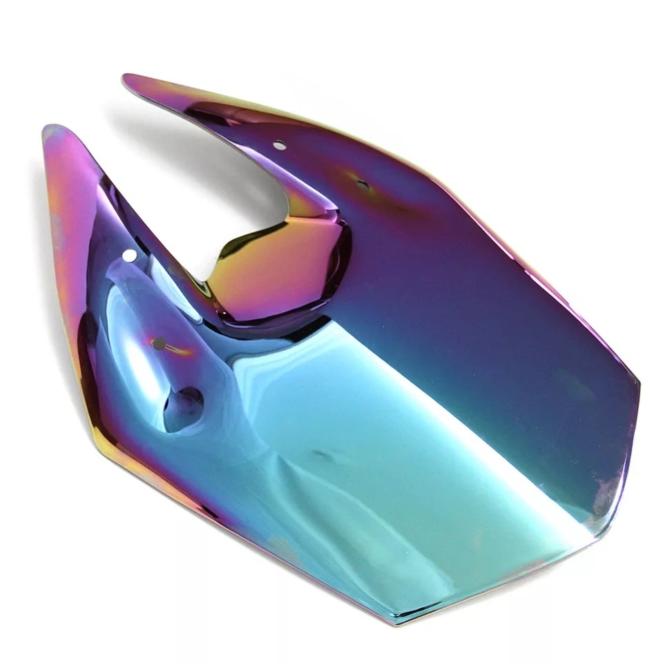 Unbreakeable Double bubble Windshield Suitable for Kawasaki Z800 - Deep Iridium