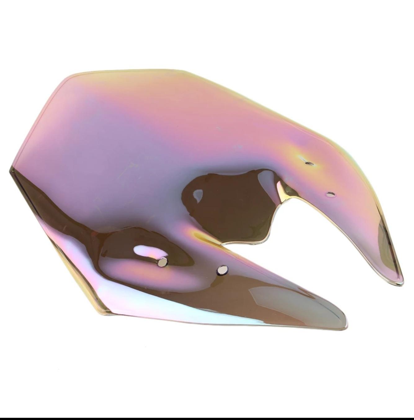Unbreakeable Double bubble Windshield Suitable for Kawasaki Z800 - Iridium