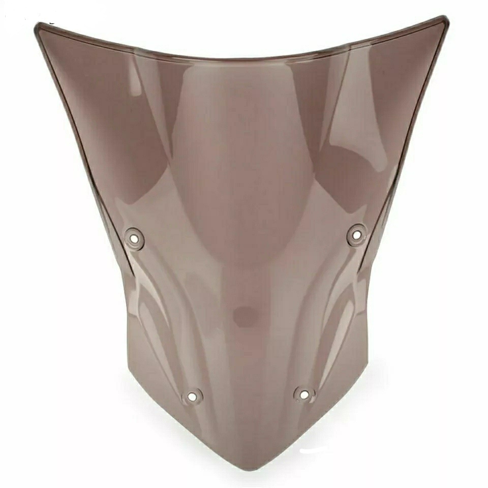 Unbreakeable Double bubble Windshield Suitable for Kawasaki Z900 2017-2018 - Smoked
