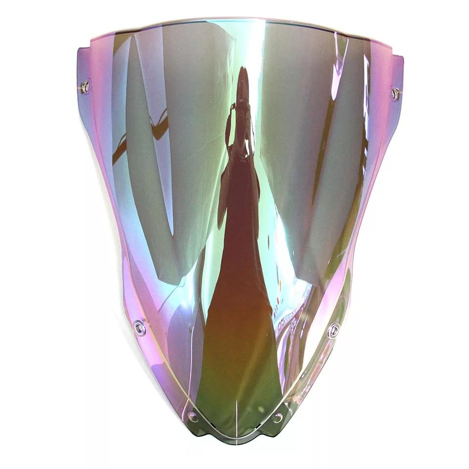 Unbreakeable Double bubble Windshield Suitable for Kawasaki ZX10R 2016-2018 - Iridium