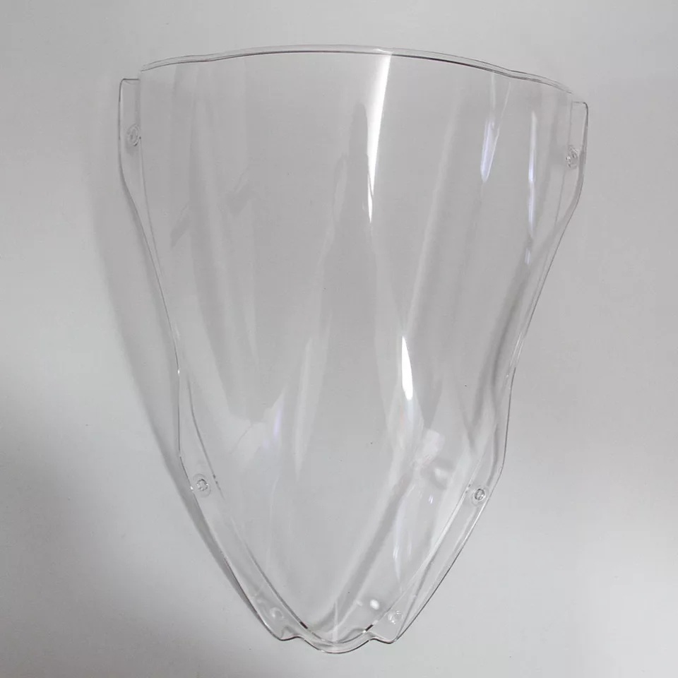 Unbreakeable Double bubble Windshield Suitable for Kawasaki ZX10R 2016-2018 - Transparent