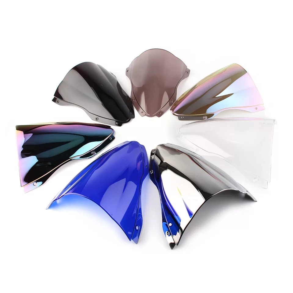 Unbreakeable Double bubble Windshield Suitable for Kawasaki ZX10R 2016-2018