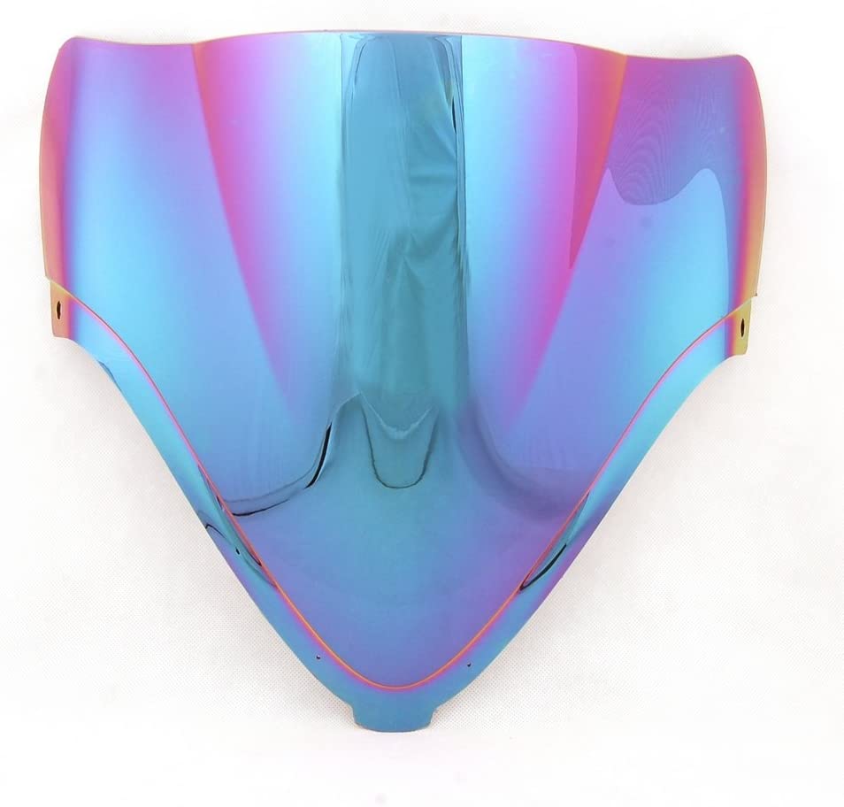 Unbreakeable Double bubble Windshield Suitable for Suzuki Hayabusa 2008 Onwards - Iridium