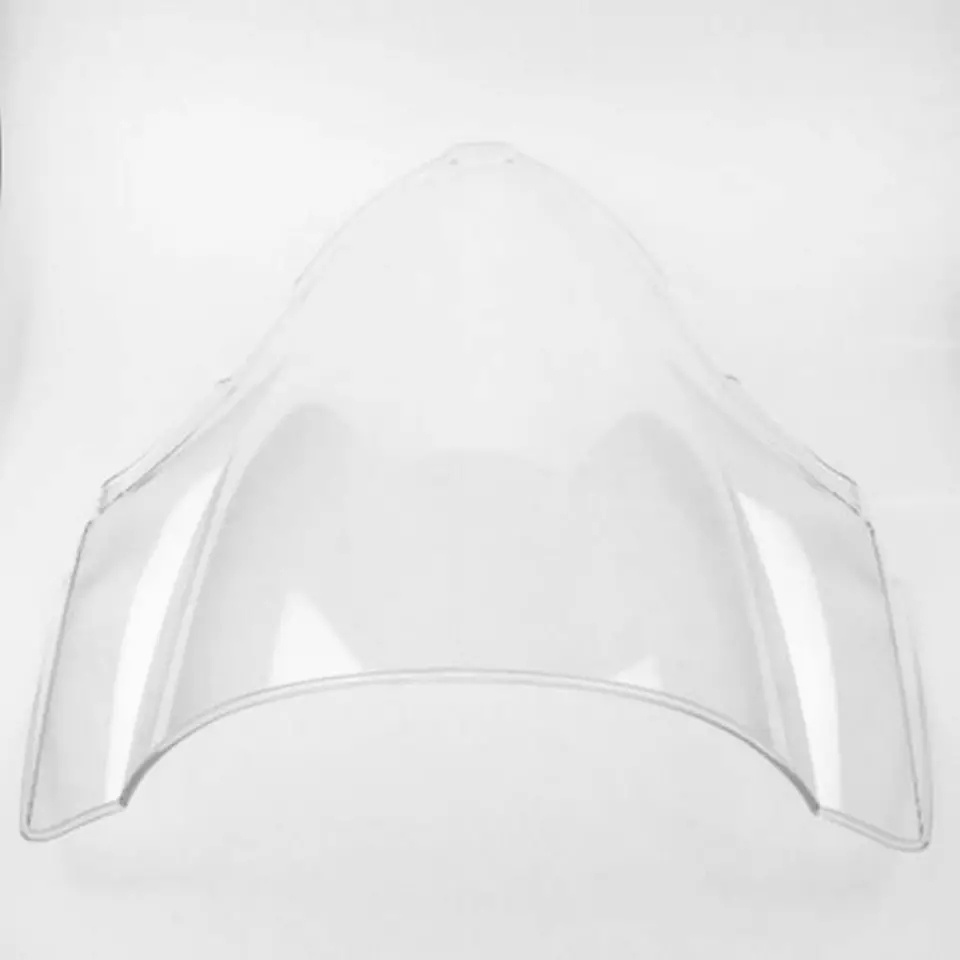Unbreakeable Double bubble Windshield Suitable for Suzuki Hayabusa 2008 Onwards - Transparent