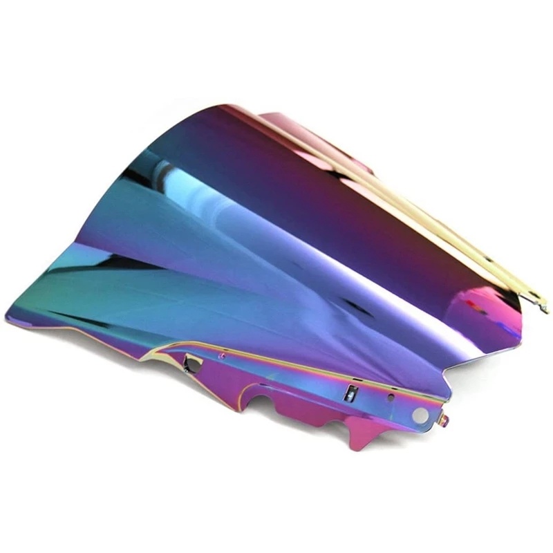 Unbreakeable Double bubble Windshield Suitable for Yamaha R3 2015-2018 - Deep Iridium