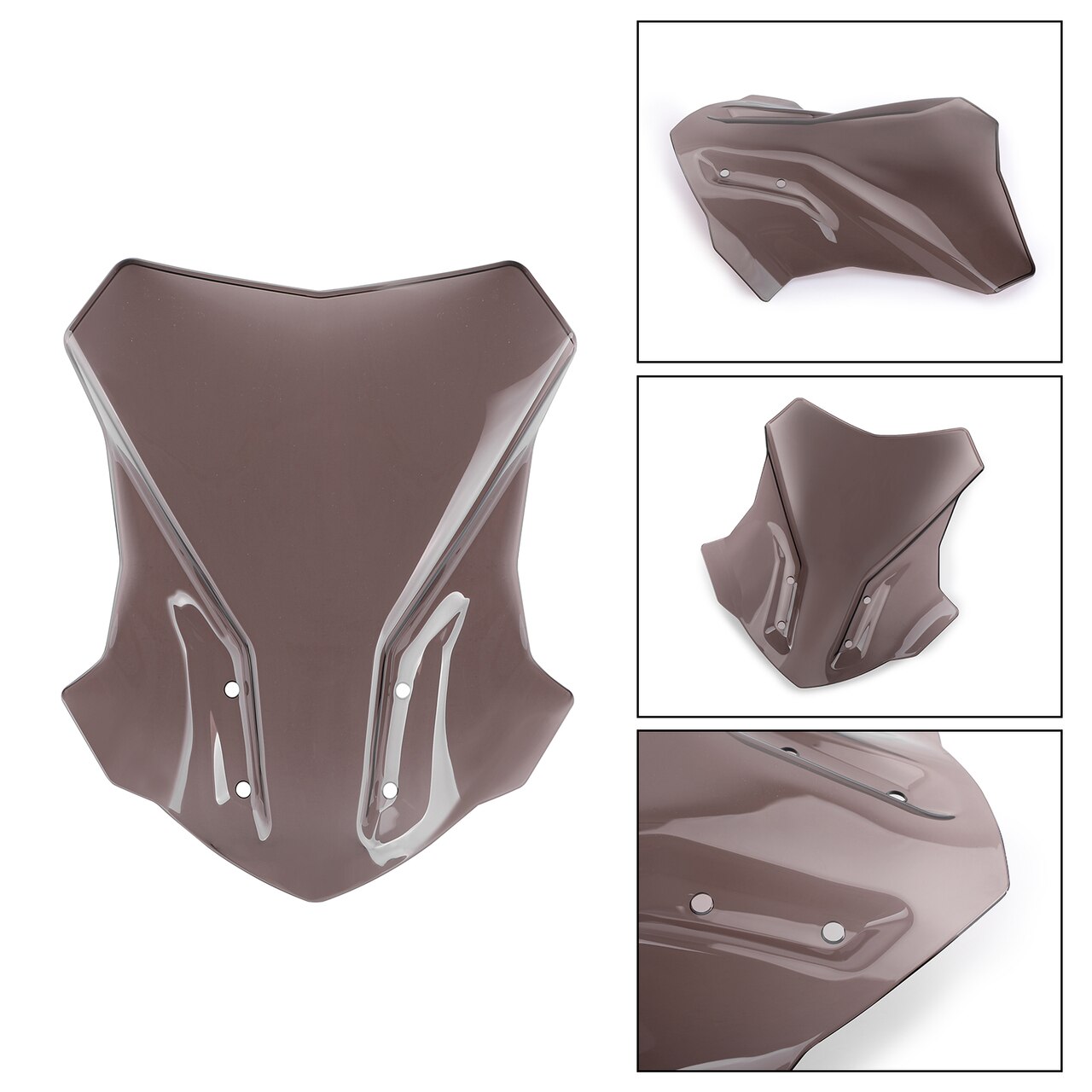 Unbreakeable Windshield Suitable for BMW G310 - Smoke