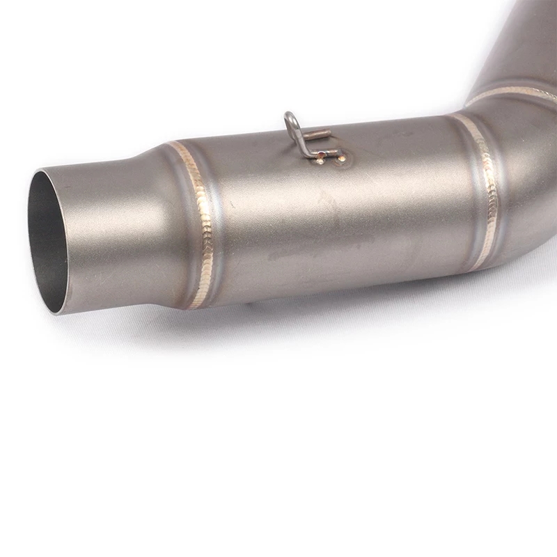 Yamaha R1 2009-2014 Side Mount Slip-on/ Middle/ Link Pipe - Silver