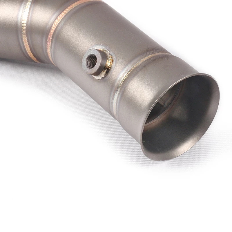Yamaha R1 2009-2014 Side Mount Slip-on/ Middle/ Link Pipe - Silver