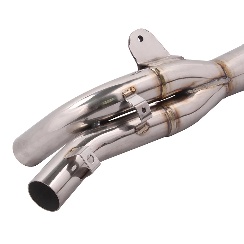 Yamaha R1 2009-2014 Slip-on/ Middle/ Link Pipe - Silver