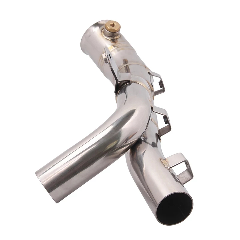 Yamaha R1 2009-2014 Slip-on/ Middle/ Link Pipe - Silver