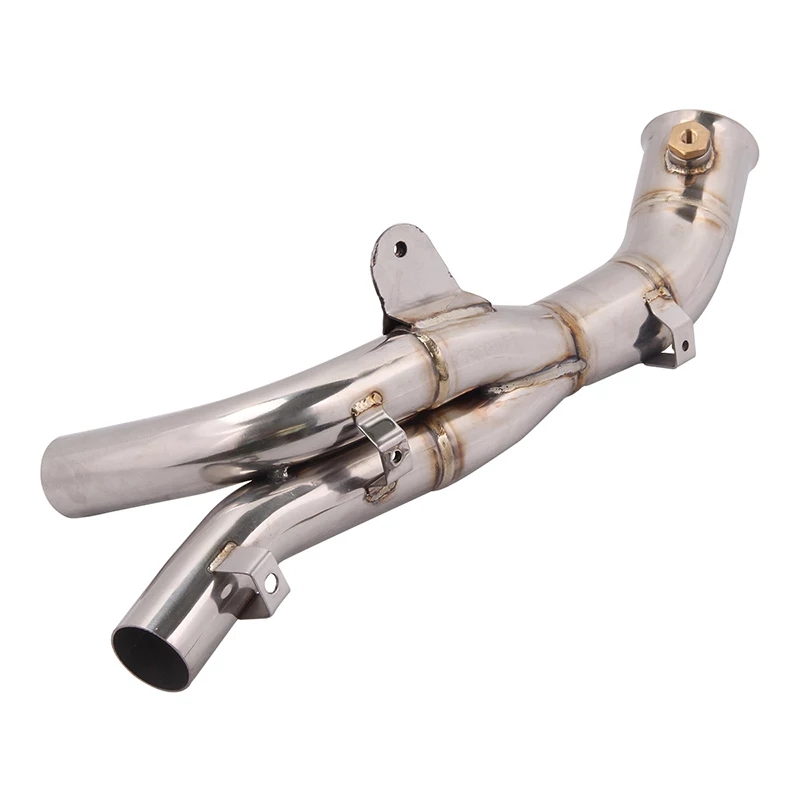 Yamaha R1 2009-2014 Slip-on/ Middle/ Link Pipe - Silver