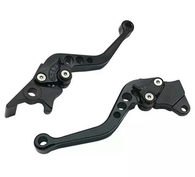 Yamaha R15 Version 3 Long 6 Steps adjustable brake & Clutch levers - Black